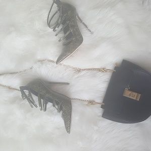 Snakeskin Asos heels